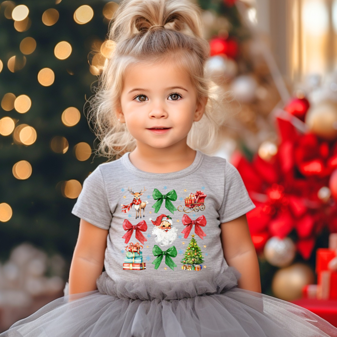 Coquette Bow Christmas Shirt
