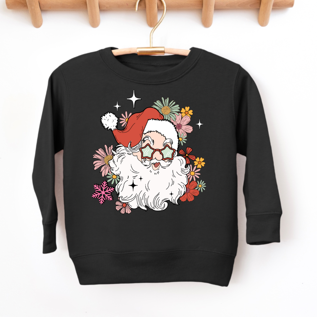 Girls Santa Sweatshirt