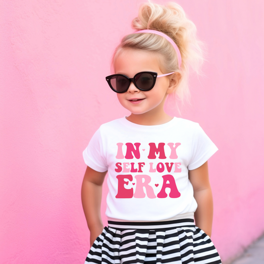 In My Self Love Era Kids Valentine Shirt