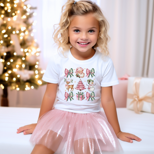 Coquette Bow Christmas Shirt