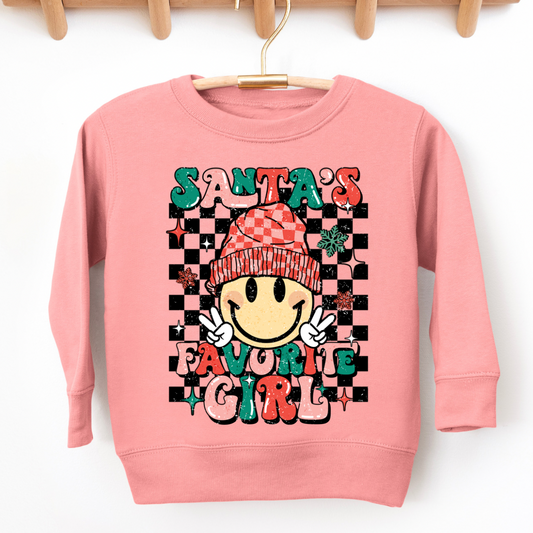 Santa’s Favorite Girl Sweatshirt