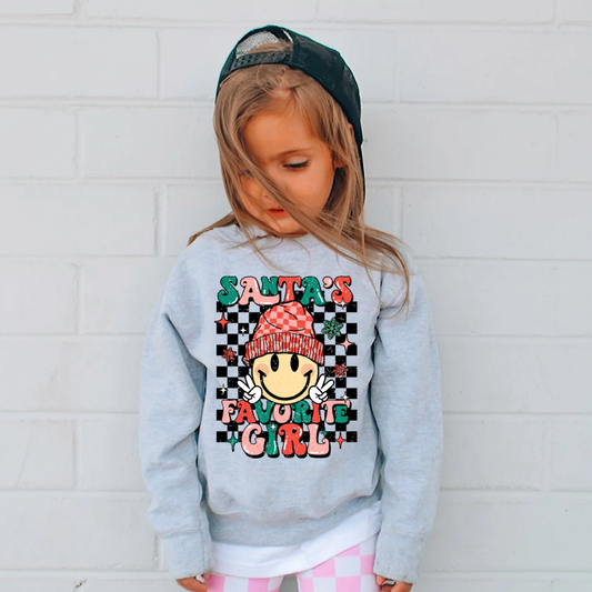 Santa’s Favorite Girl Sweatshirt
