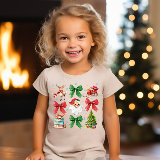 Coquette Christmas Tee