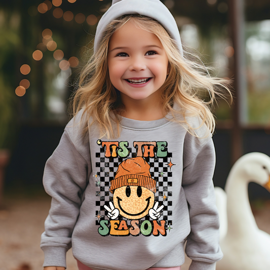 Tis the Season Kids Fall Sweatshirt