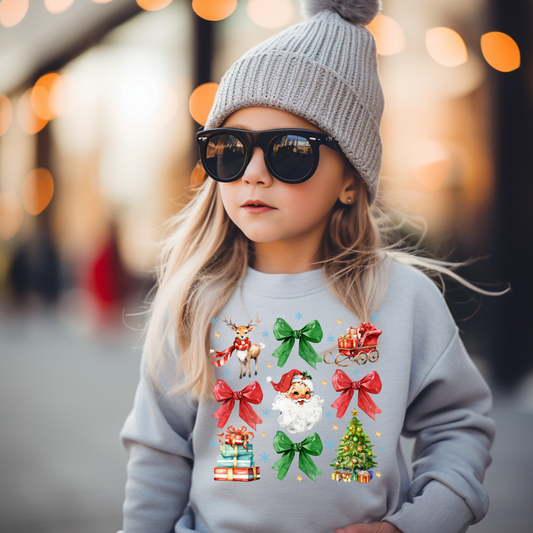 Girls Christmas Sweatshirt