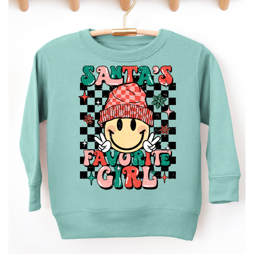 Santa’s Favorite Girl Sweatshirt