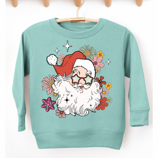 Retro Santa Christmas Sweatshirt