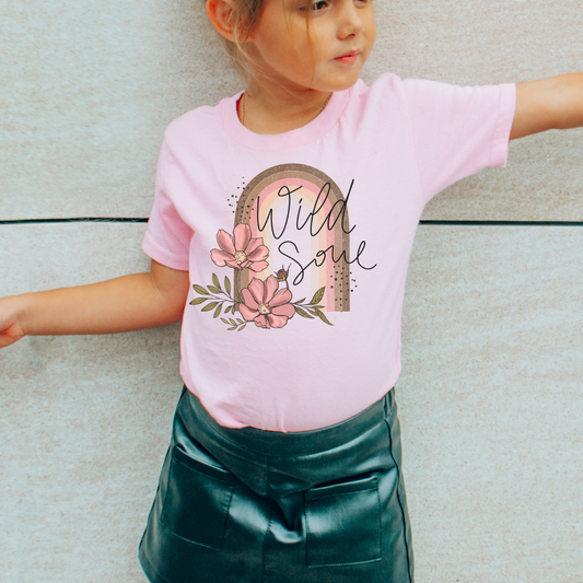 Wild Soul Kids Graphic Tee - Ballerina
