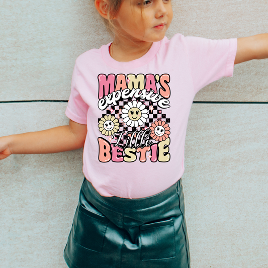 Mama’s Expensive Little Bestie Graphic Tee - Ballerina