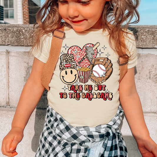 Take Me Out To The Ballgame - Kids Graphic Tee