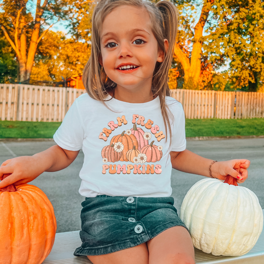 Farm Fresh Pumpkins Tee - Kids