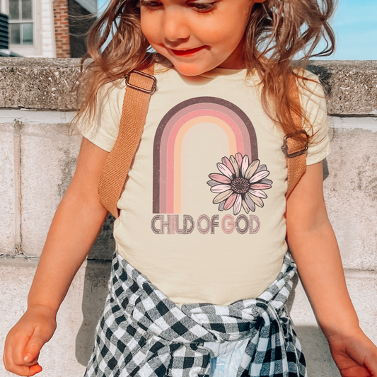 Child of God Kids Graphic Tee - Natural